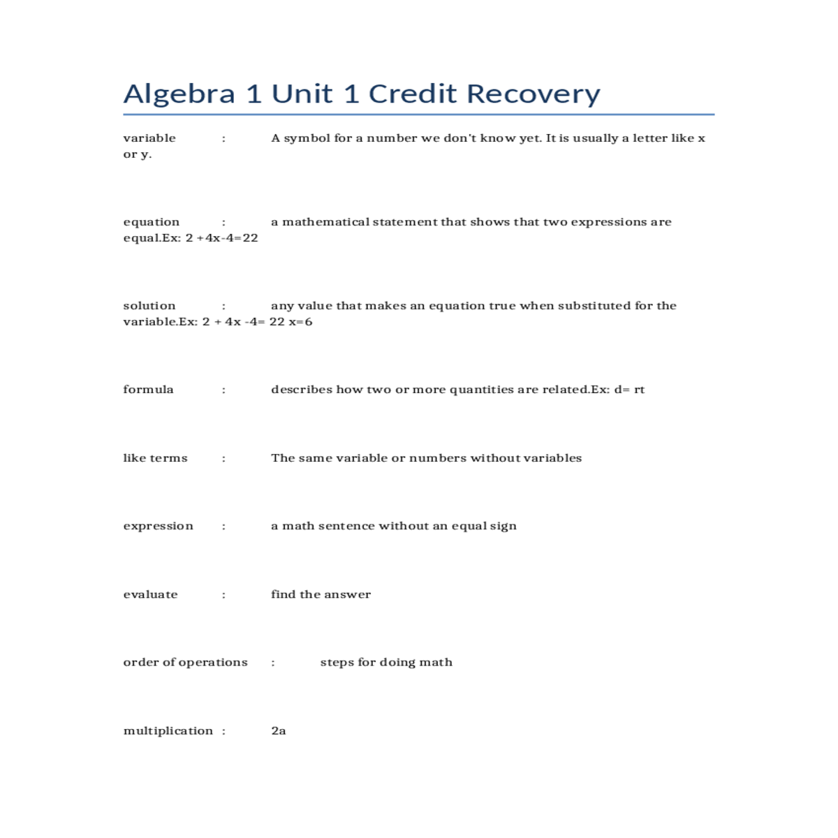 variable symbol for number don know yet