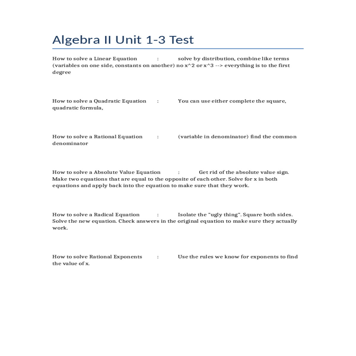 how solve linear equation solve distribution