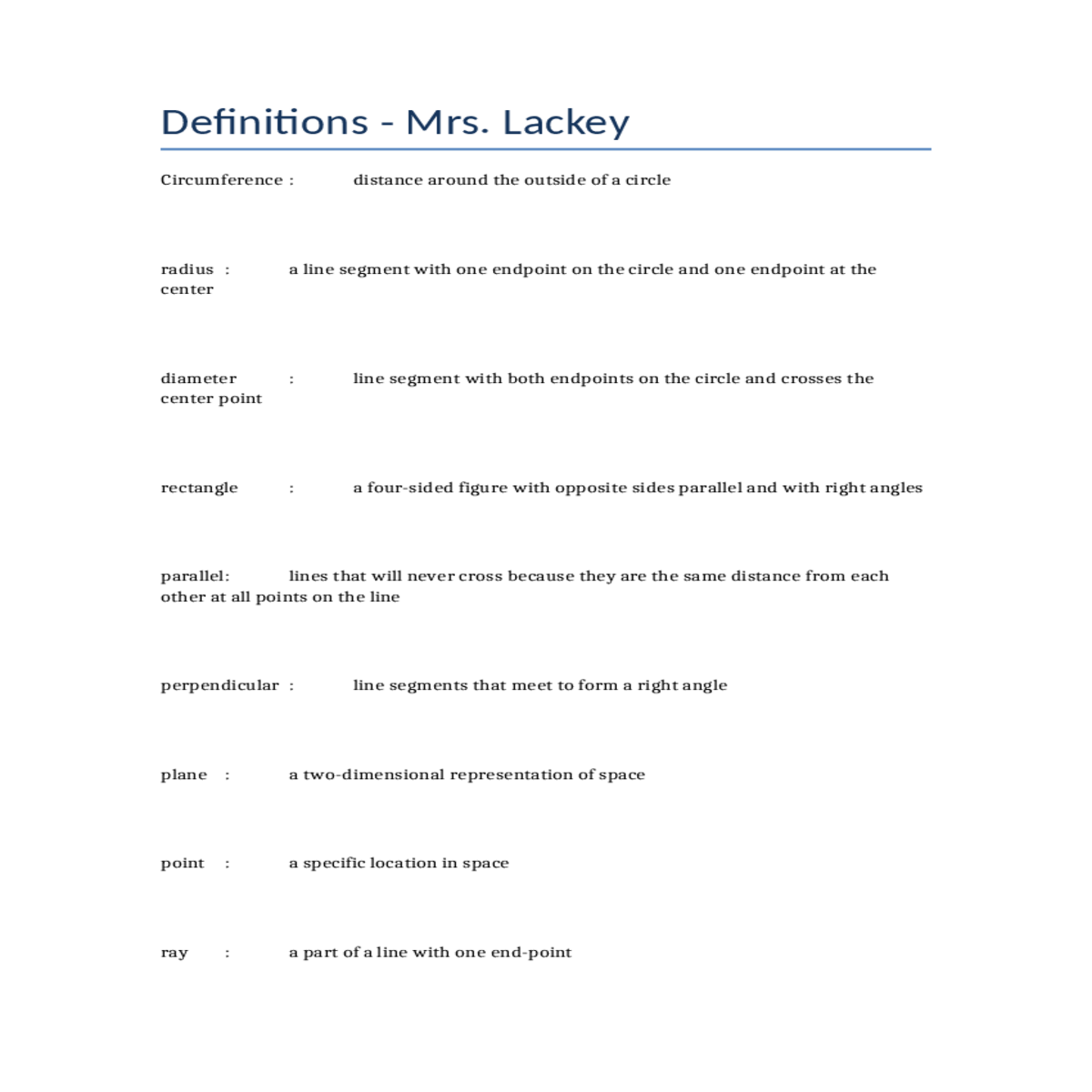 circumference distance around the outside circlera