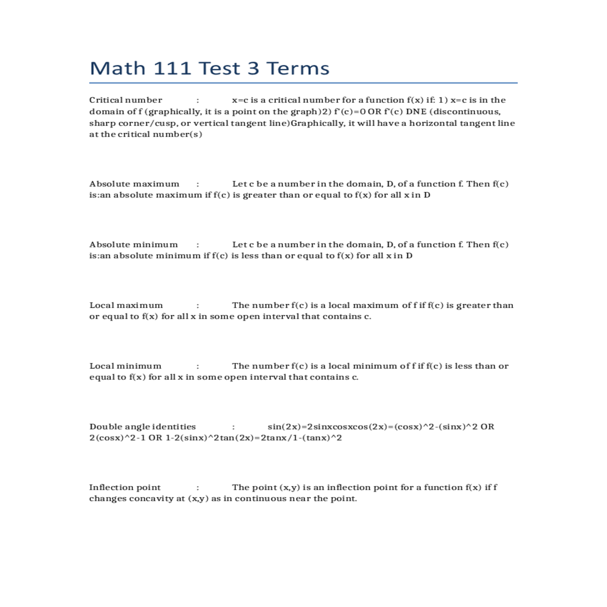point the graph dne discontinuous