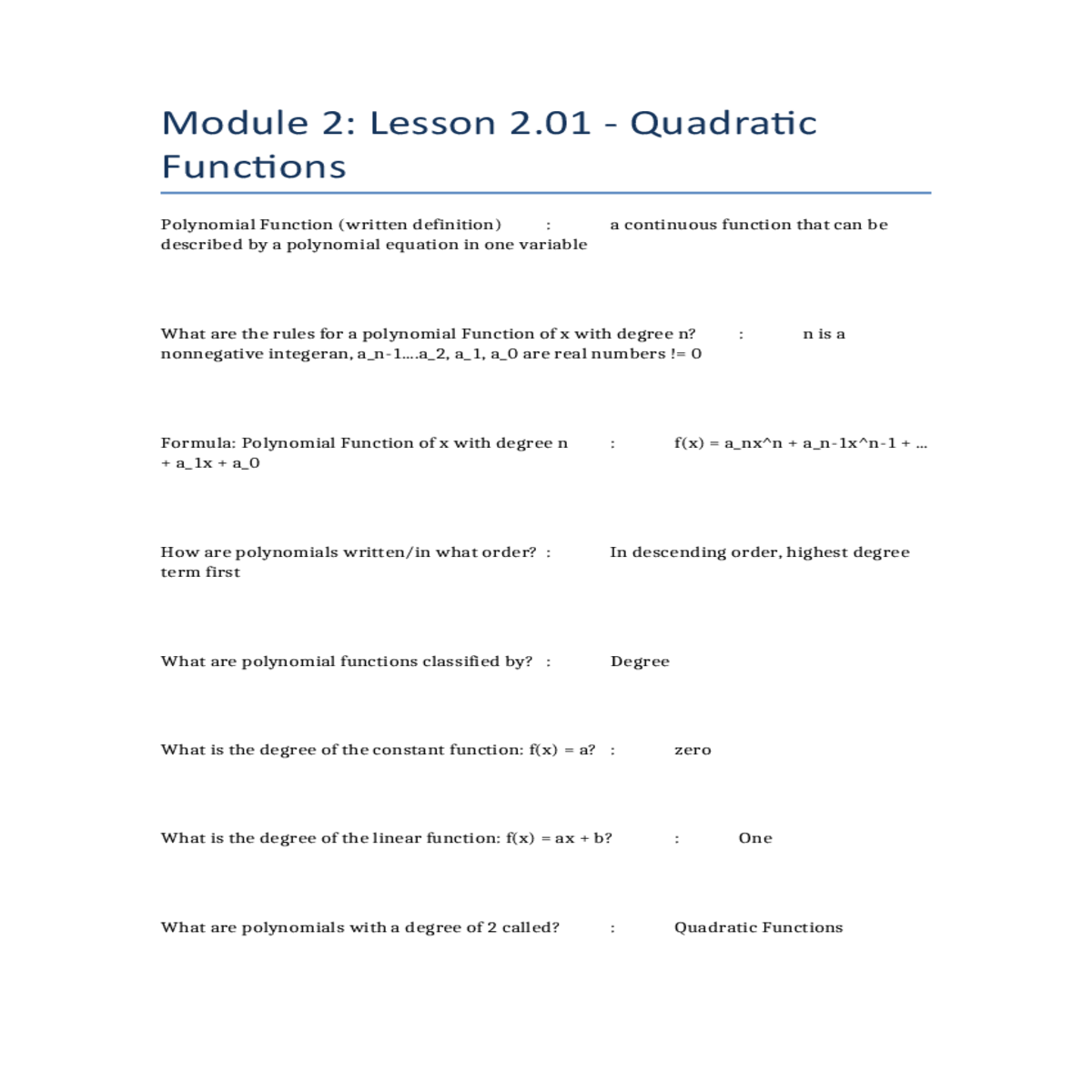 are real numbers and what the graph quadratic func