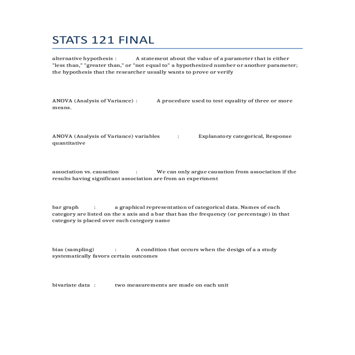 the correlation coefficient individual unit study