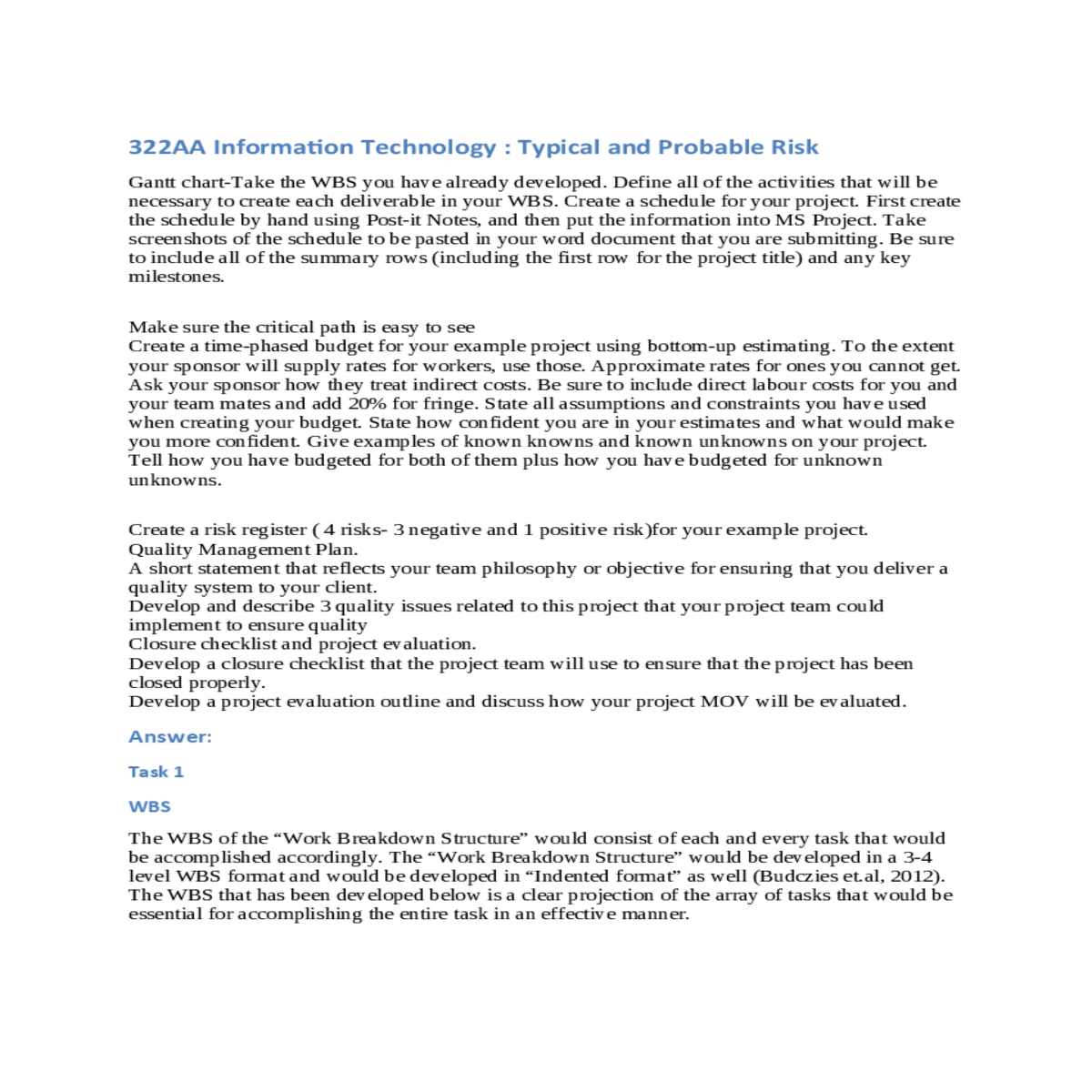closure checklist and project evaluation