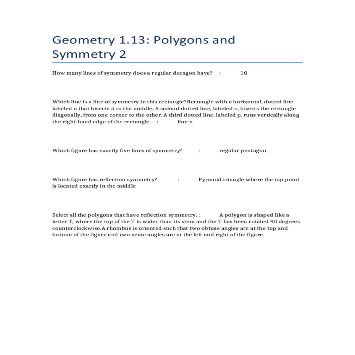 dotted line labeled that bisects the middle