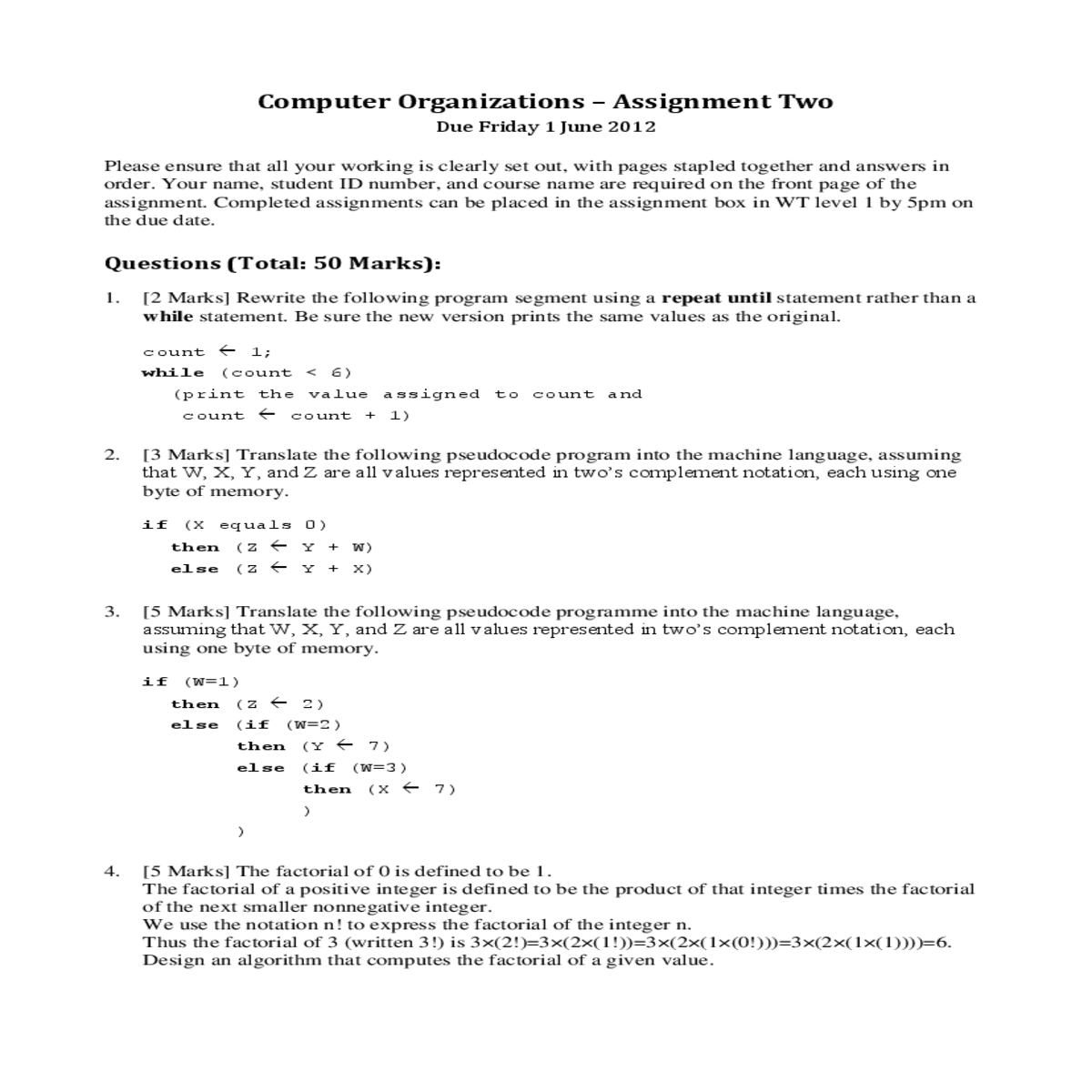 and are all values represented twos complement not
