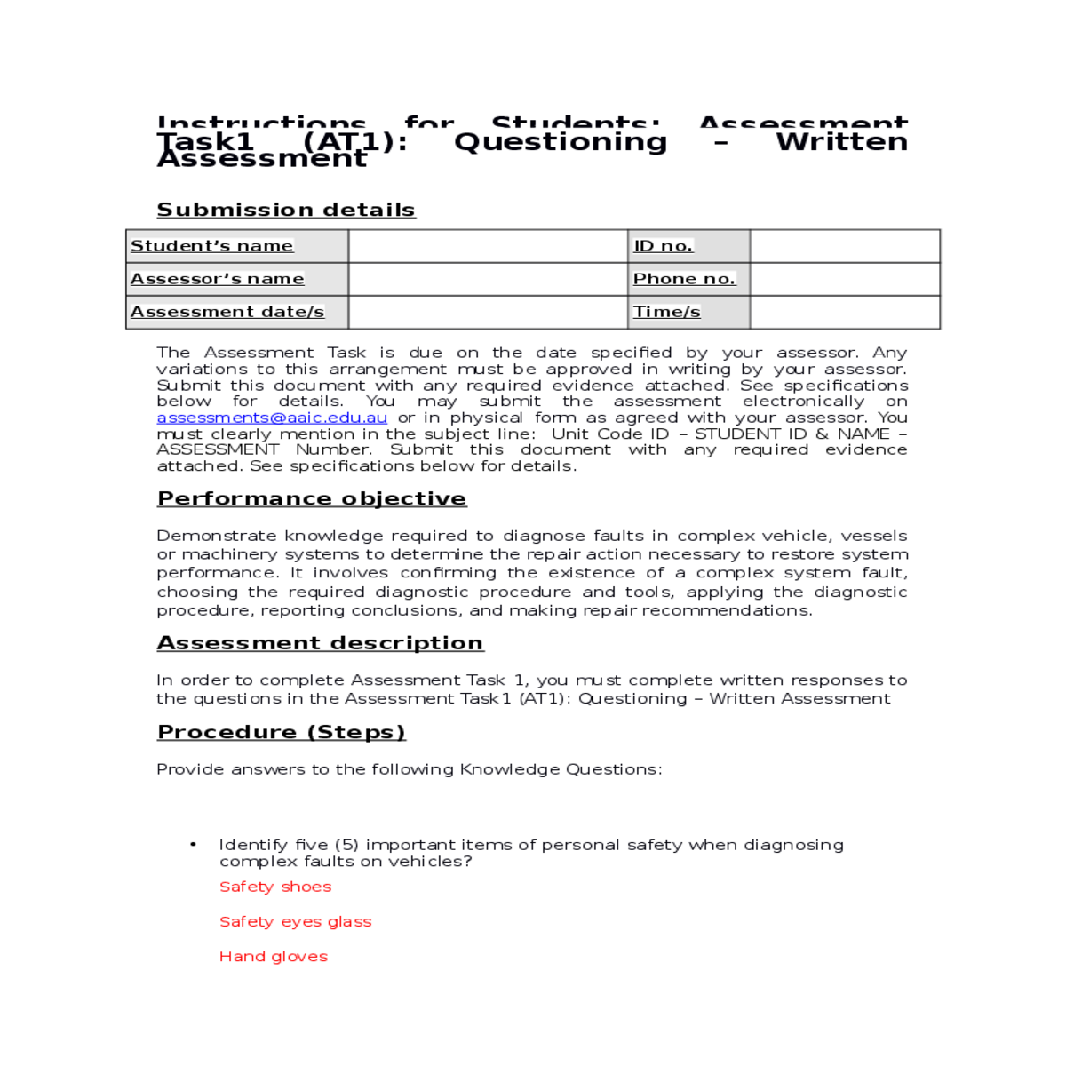 disable the ignitionand the fuel injection system