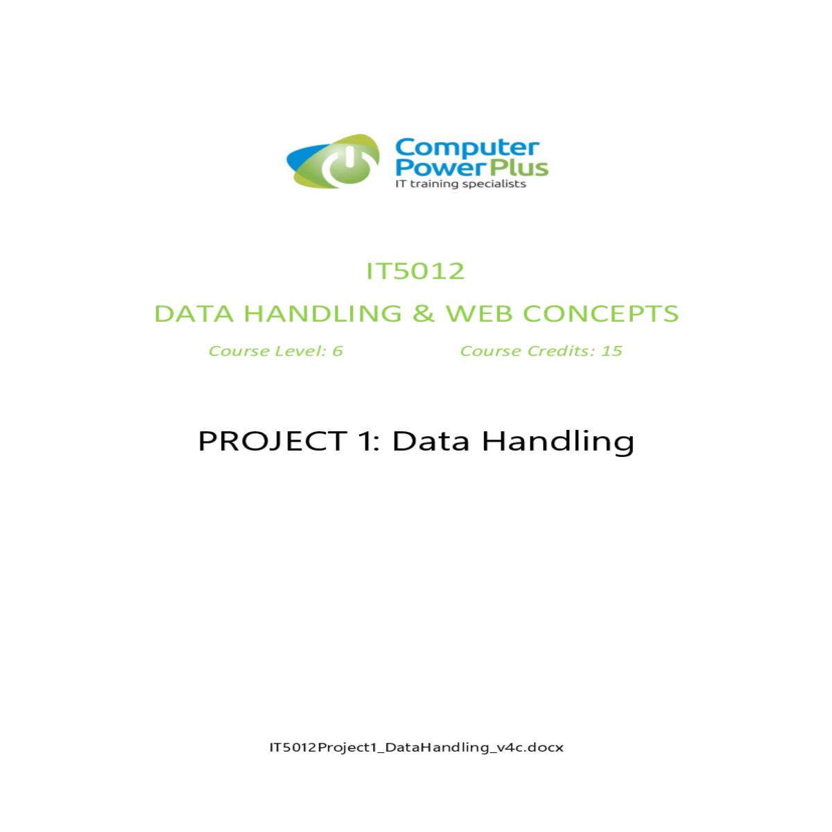 the project guide includes the marking criteria