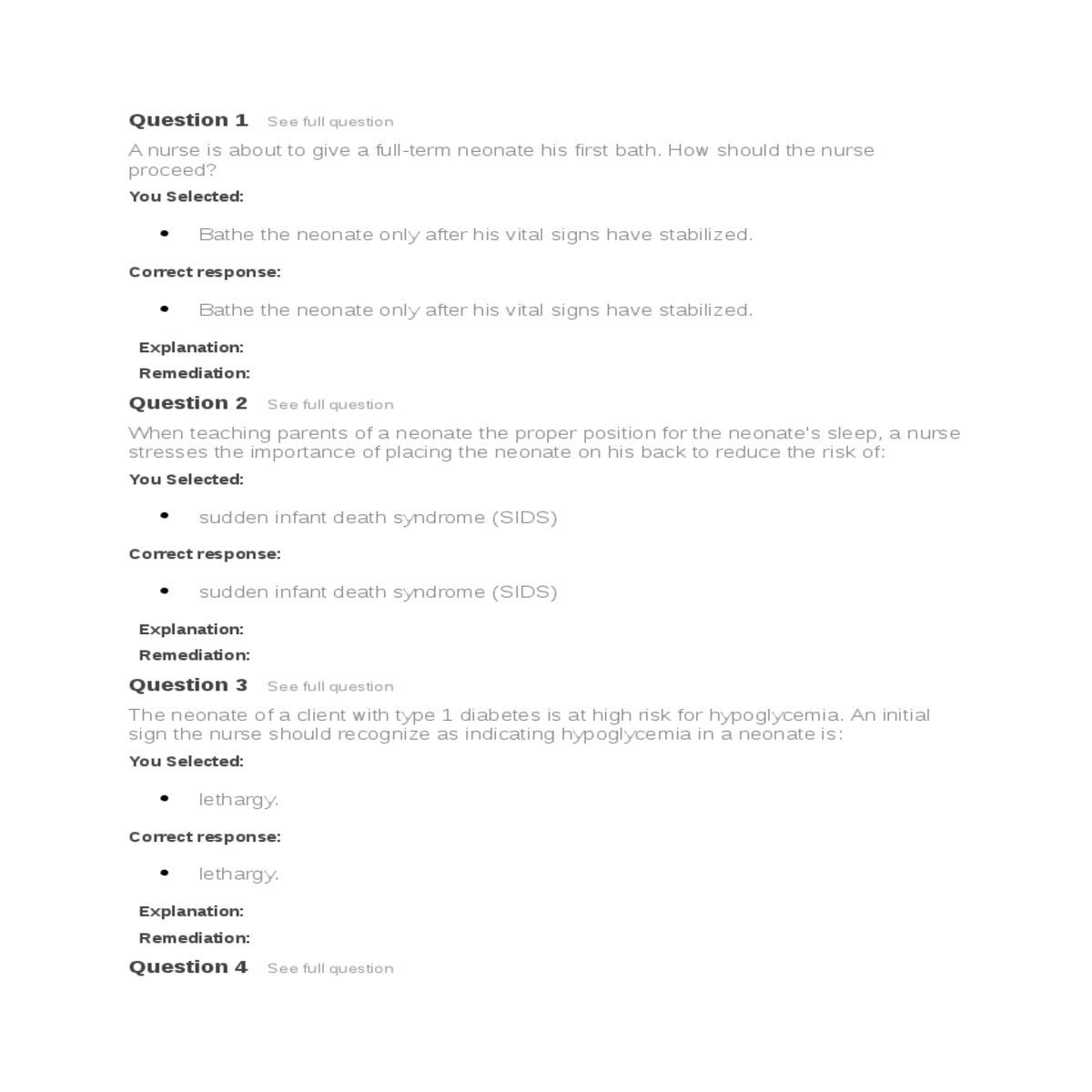 the neonate exhibits projectile vomiting