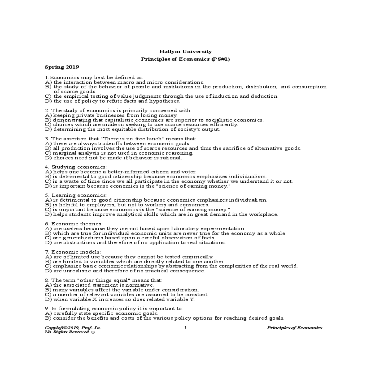 market reflects upward sloping demand and downward