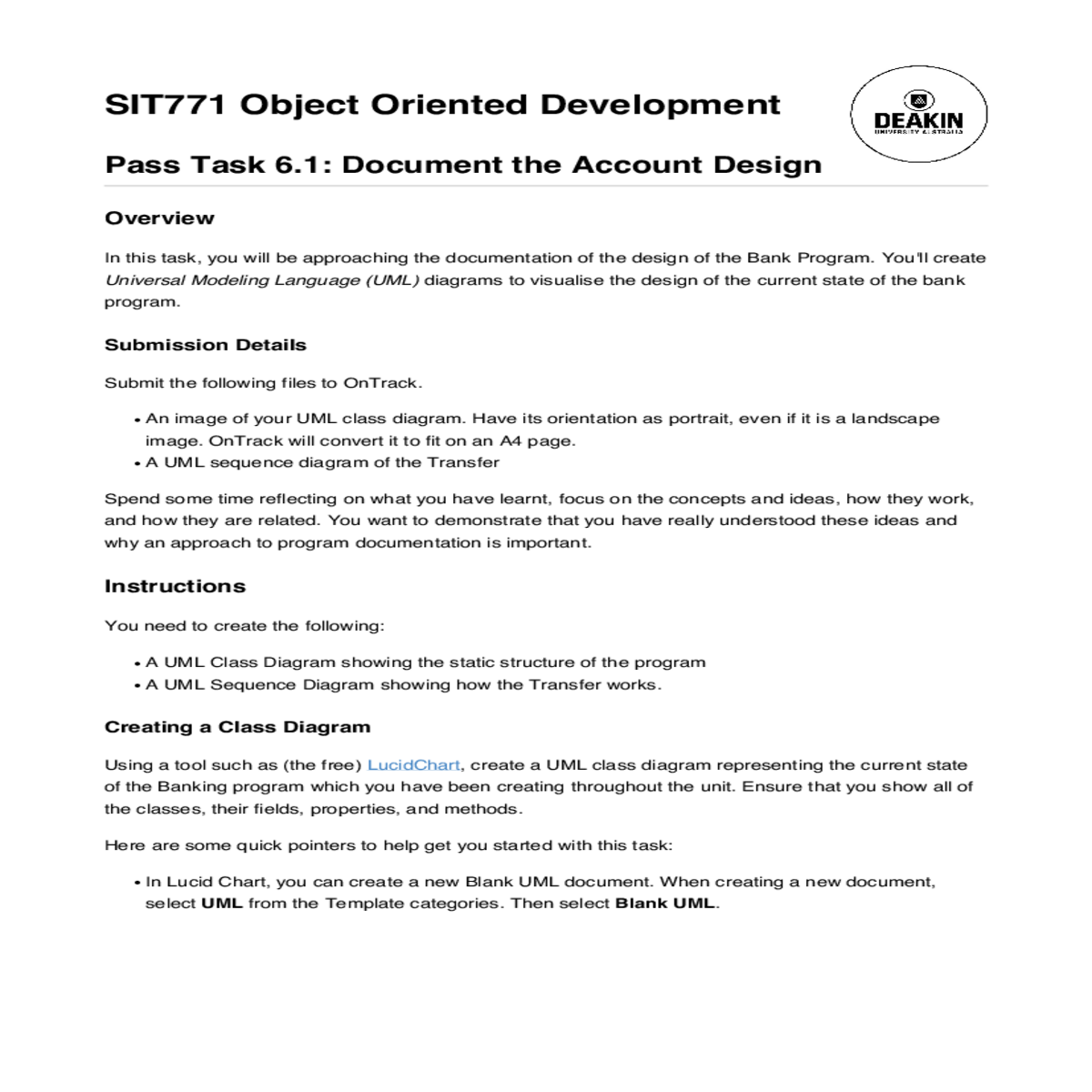 then select blank uml select new blank uml documen