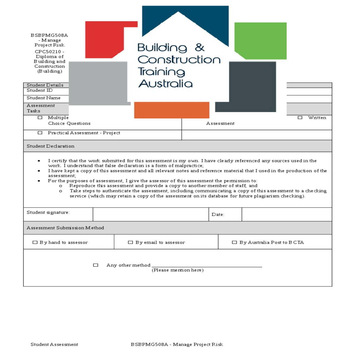 monitoring and controlling project risks