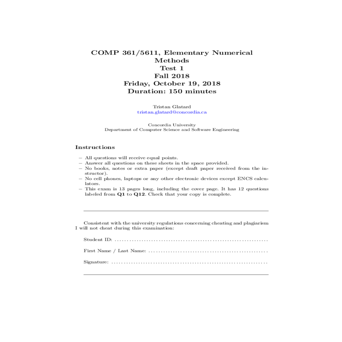see lecture notes pts for each missing line bar