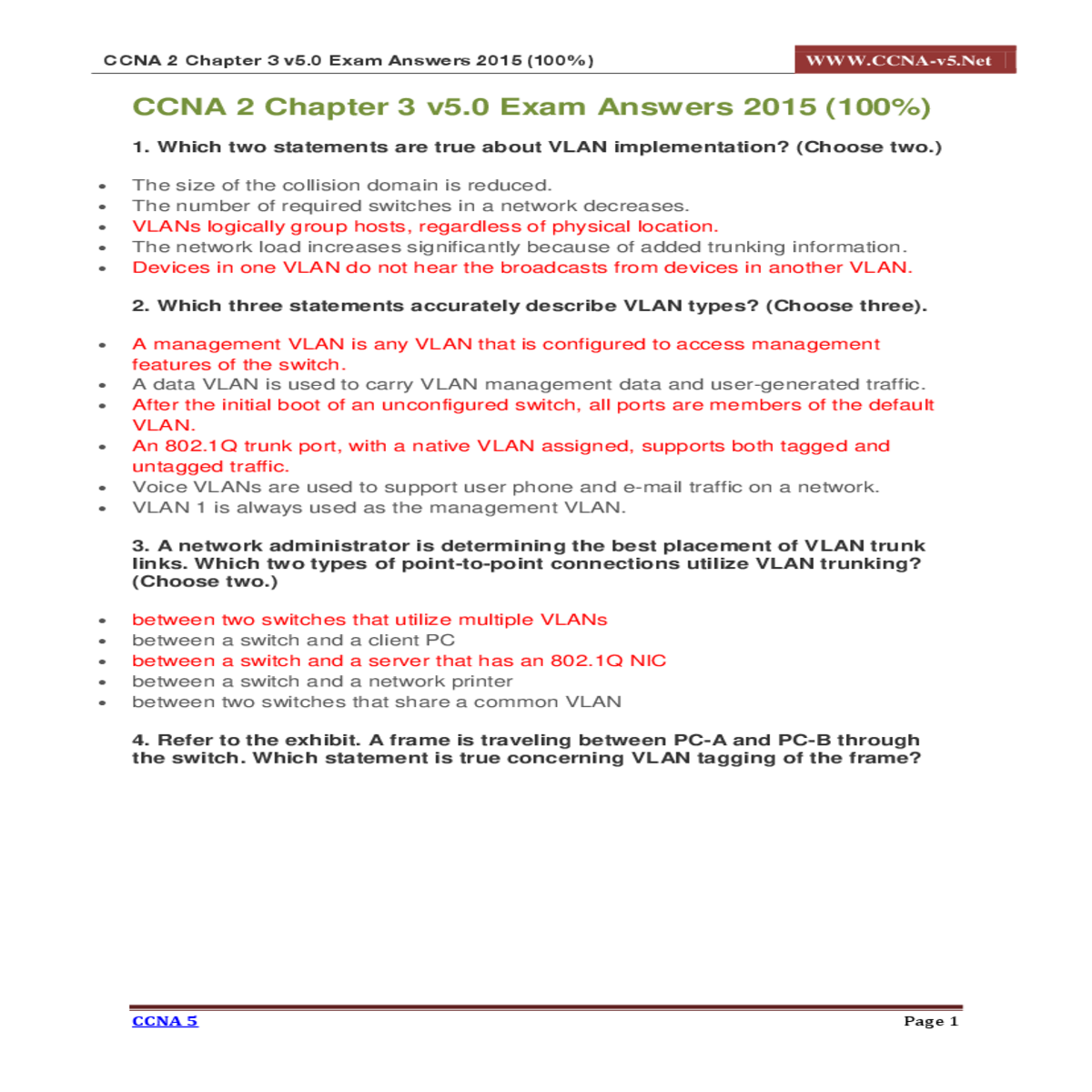which command displays the encapsulation type