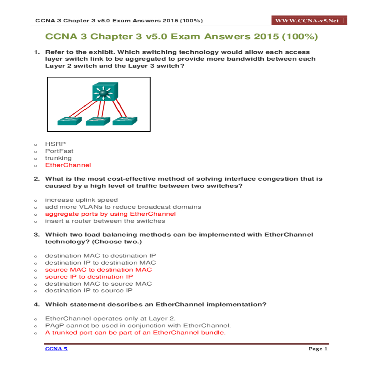 ccna chapter exam answers www netccna chapter exam