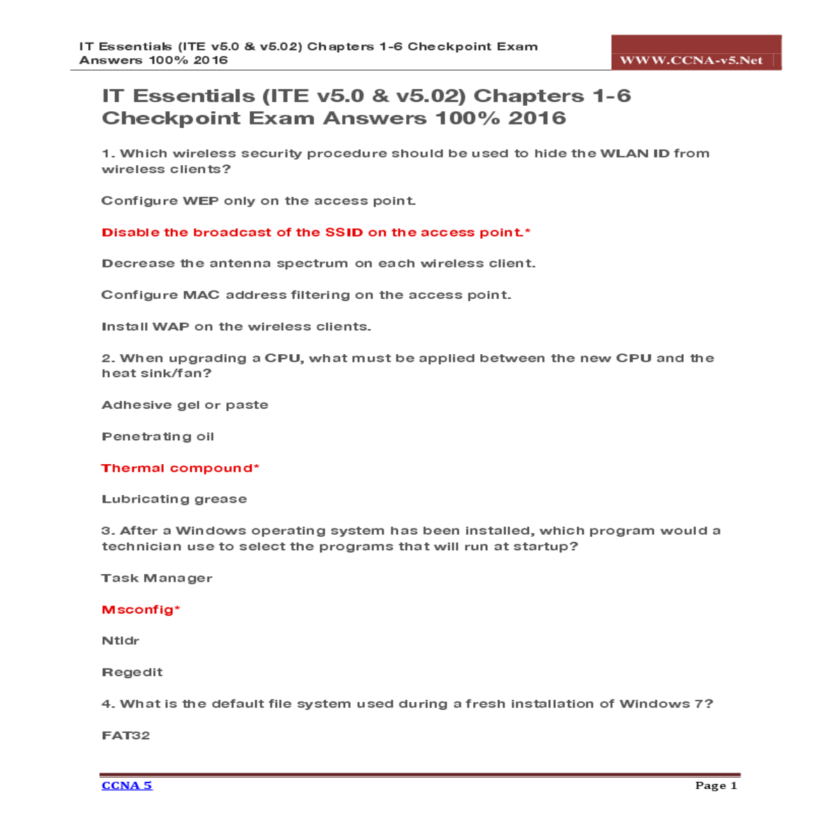 ensures the computer boots successfully