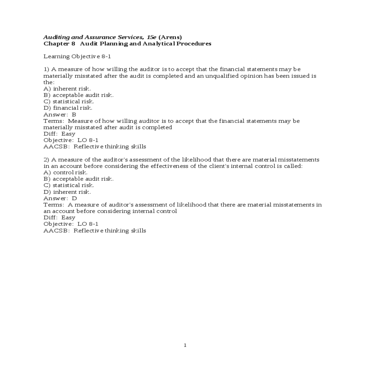 the strategy should consider the reasons for the a