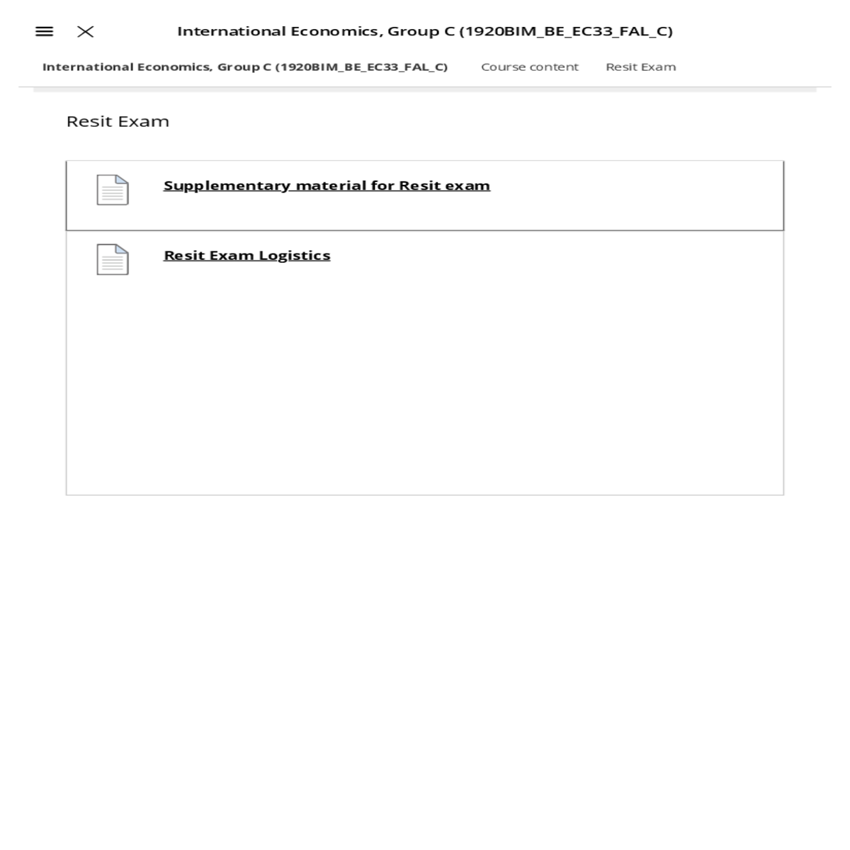 international economics