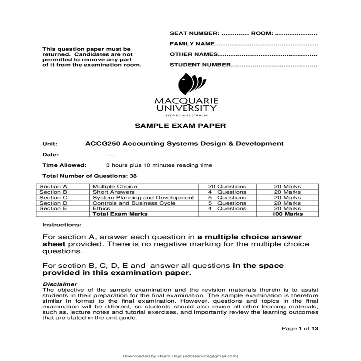 prepare voucher packages and sign checks