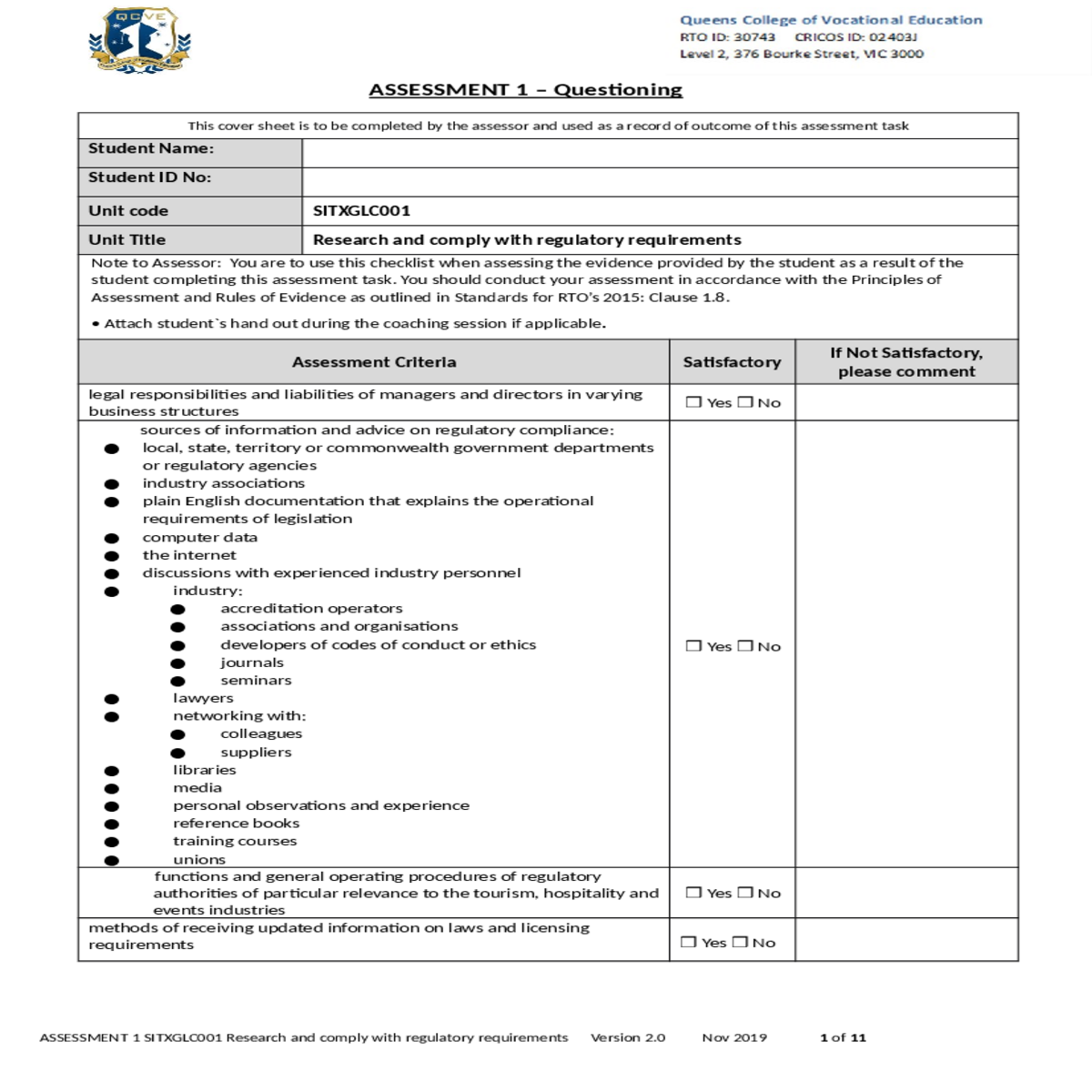 reliable and flexible assessment with this student
