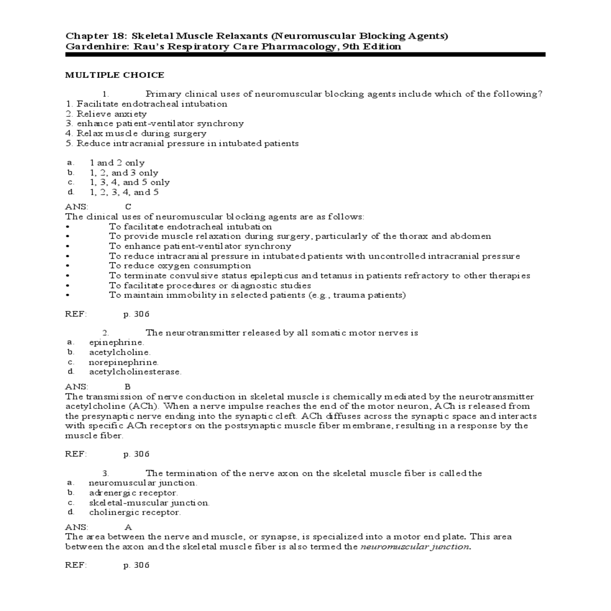 the termination the nerve axon the skeletal muscle