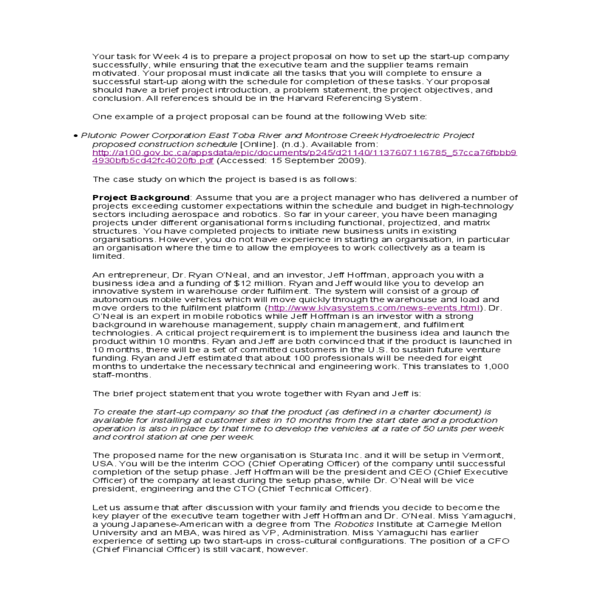 the position cfo chief financial officer still vac