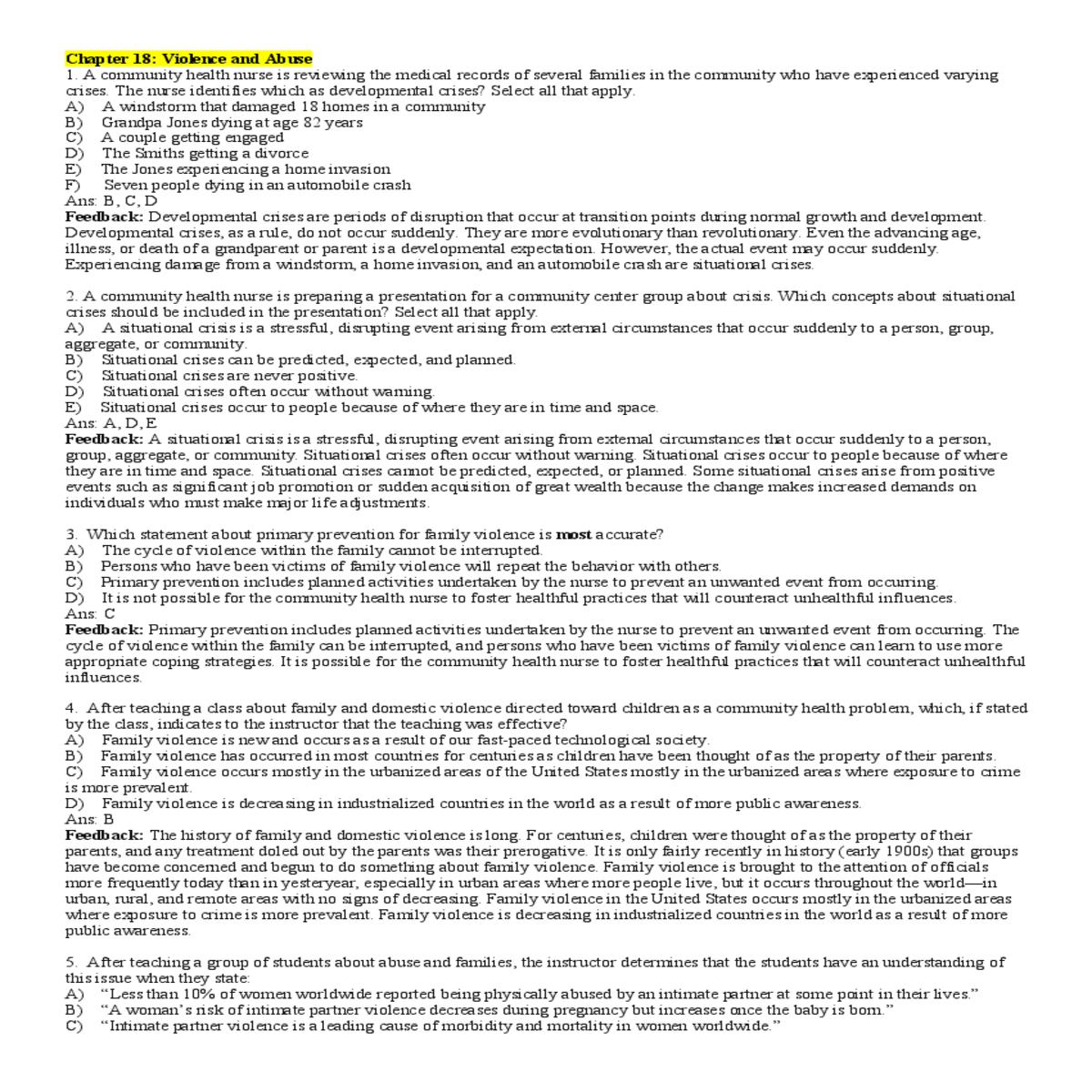 and health and concepts describing the view health