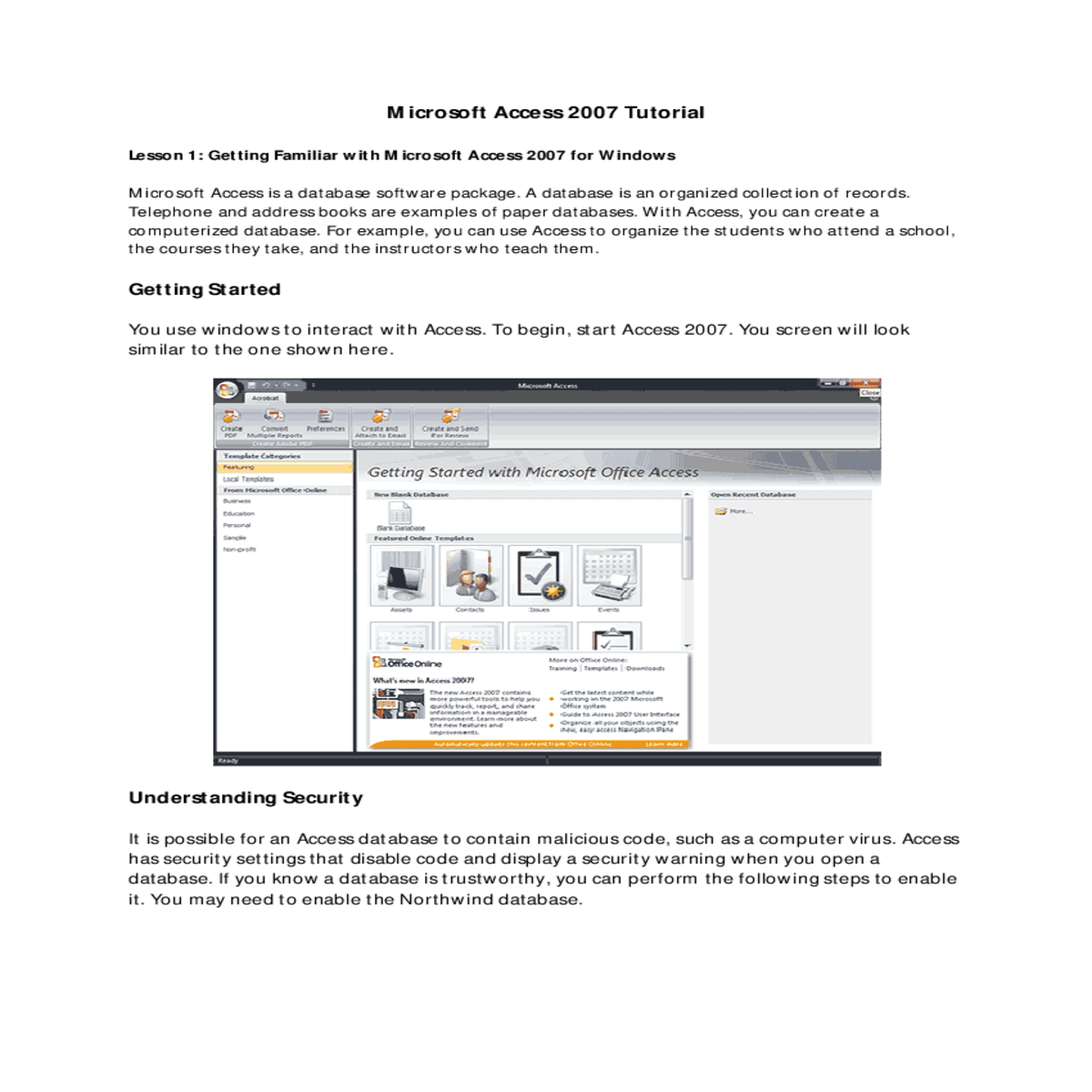 and set field properties tablesa table set columns