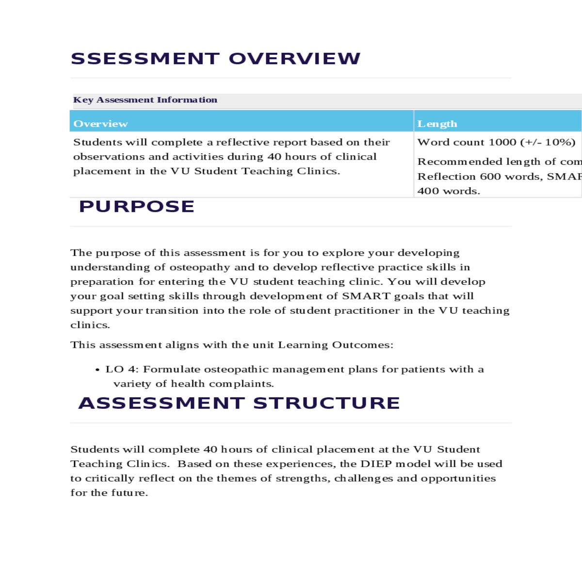 the diep model will used critically reflect the th