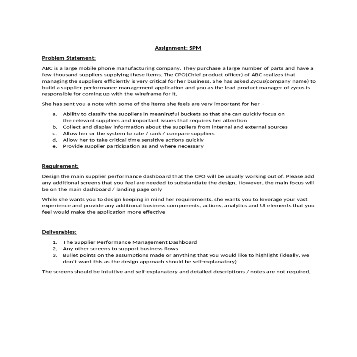 problem statement large mobile phone manufacturing
