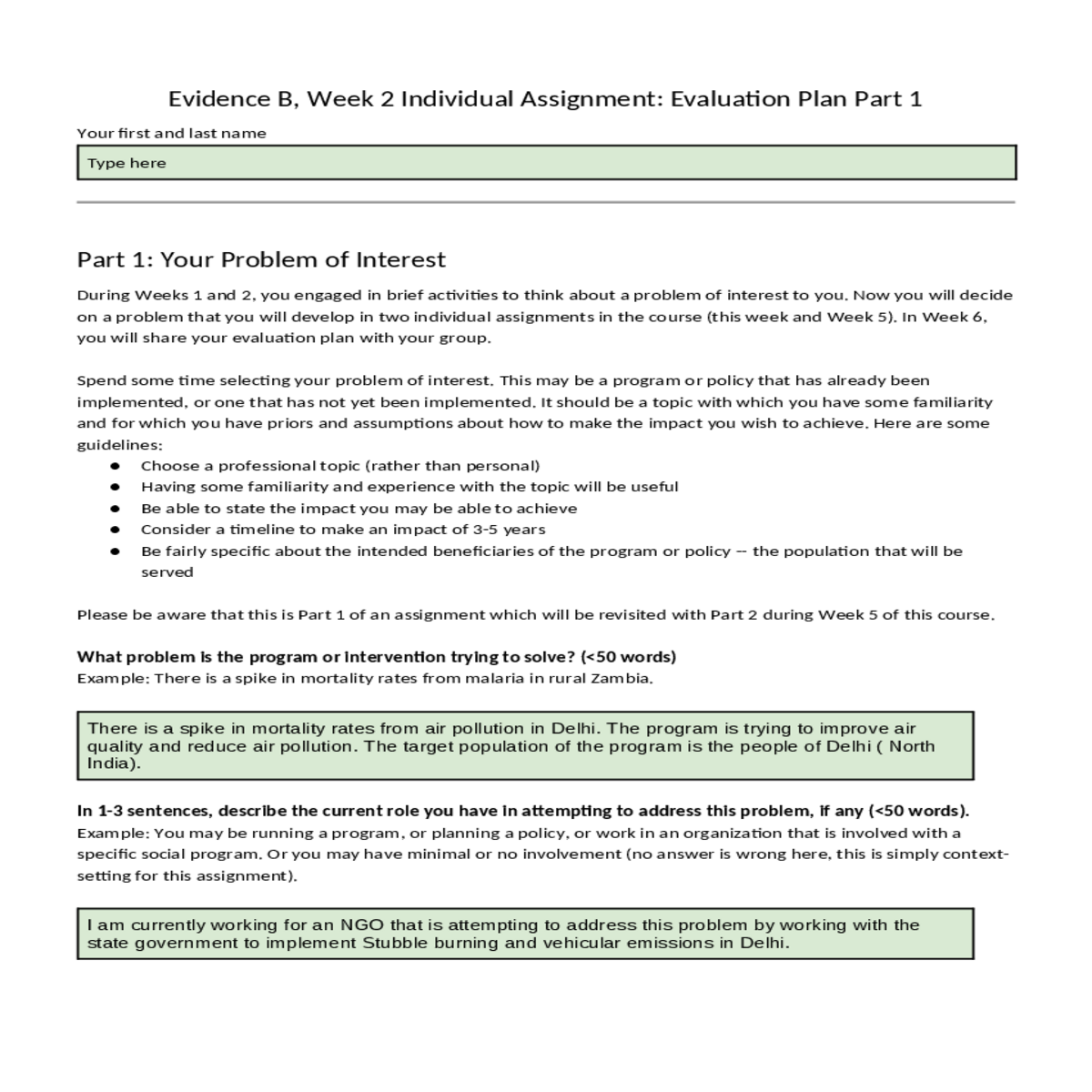part 6 findings to counter your theory of change