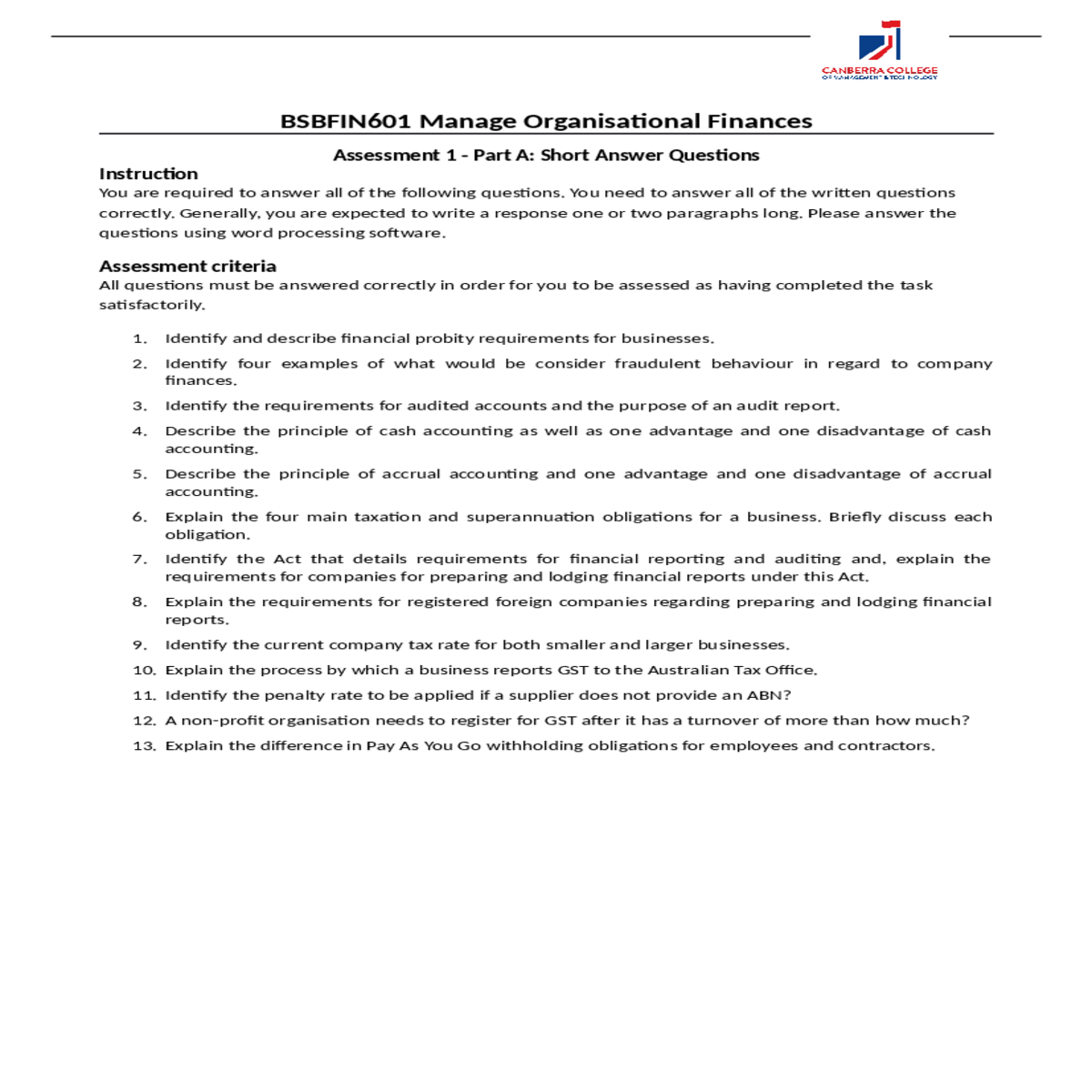 previous years profit and loss statement