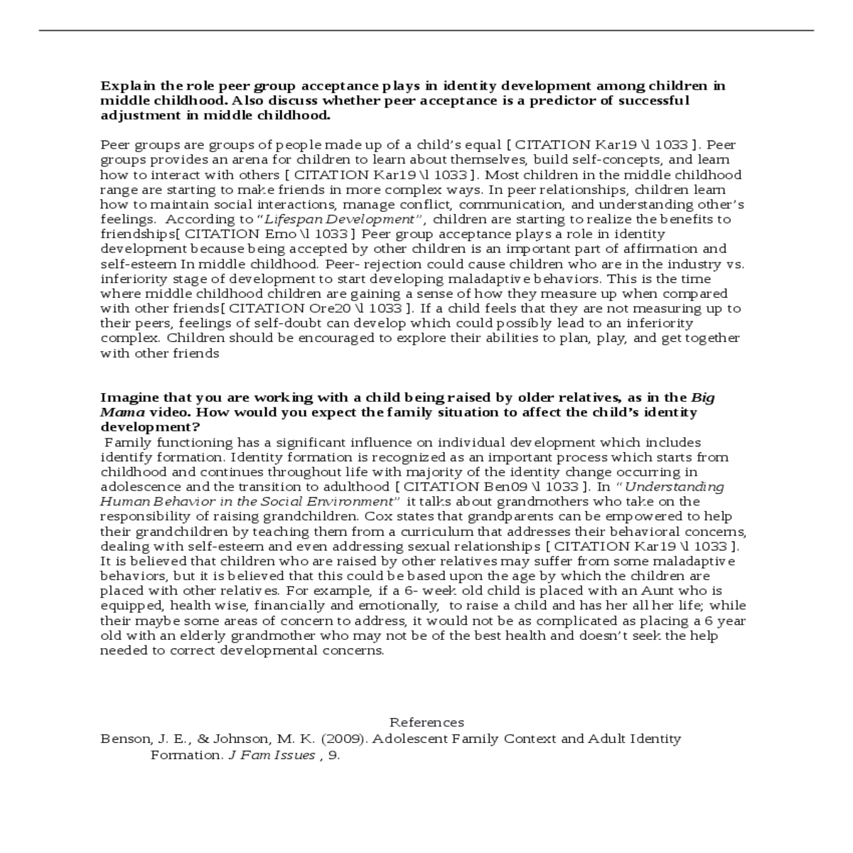 understanding human behavior and the social enviro