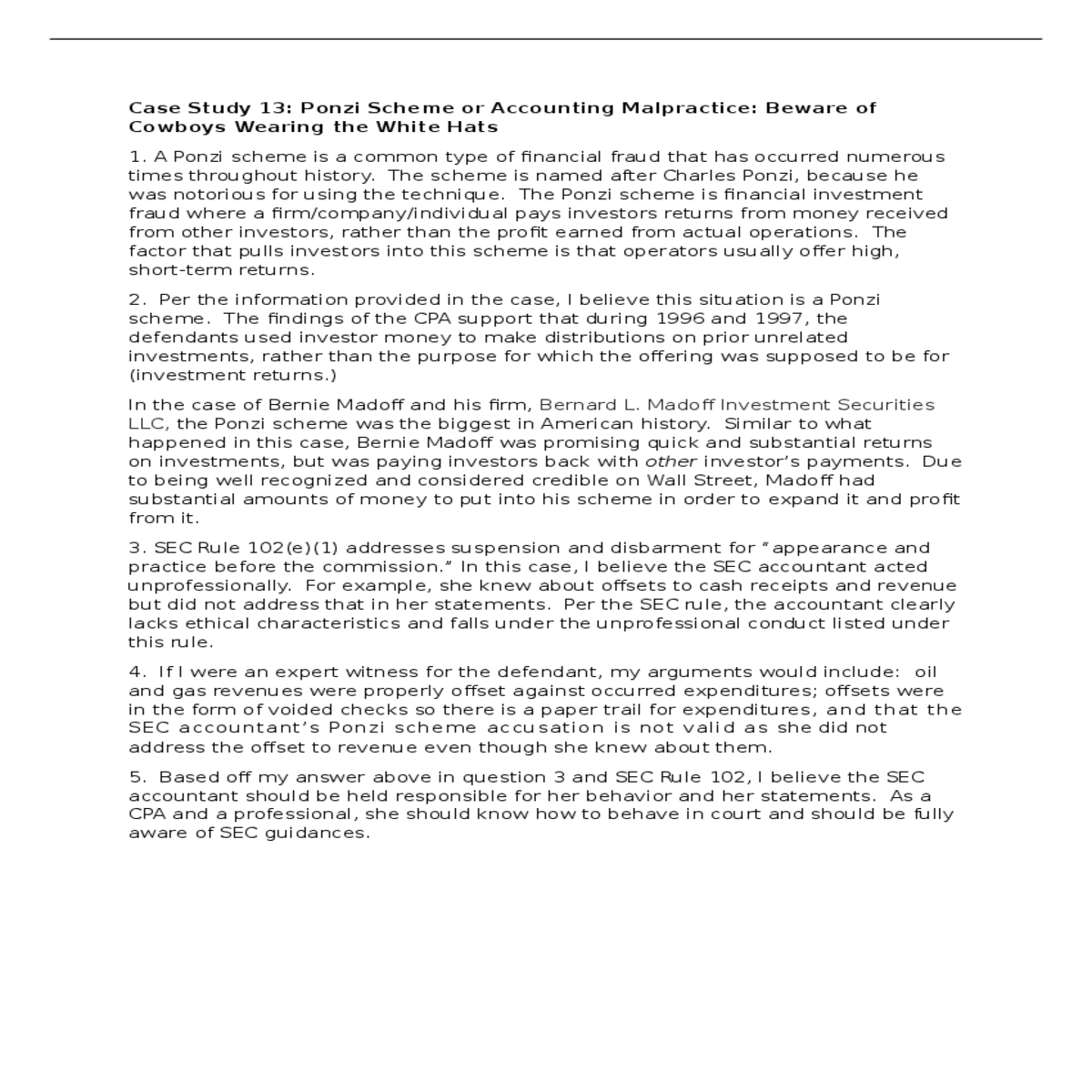 the ponzi scheme was the biggest american history