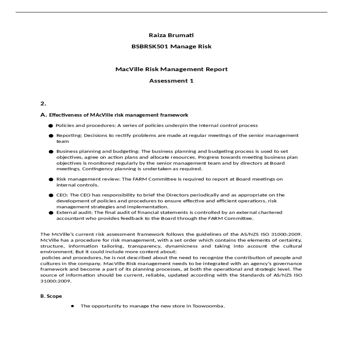 agree action plans and allocate resources