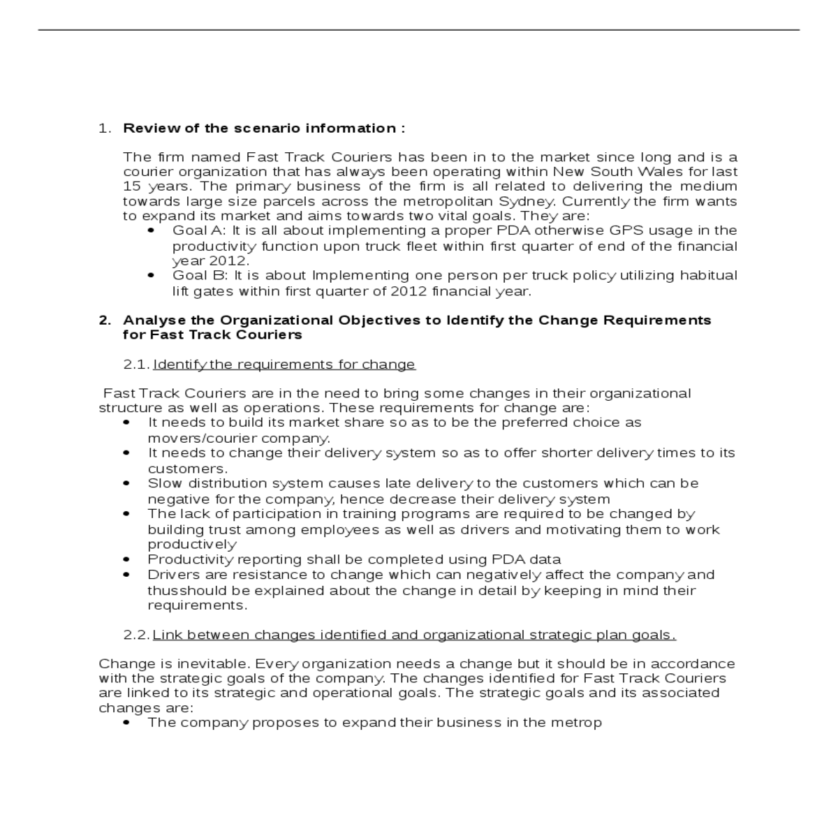 practices and operations deliver against the organ