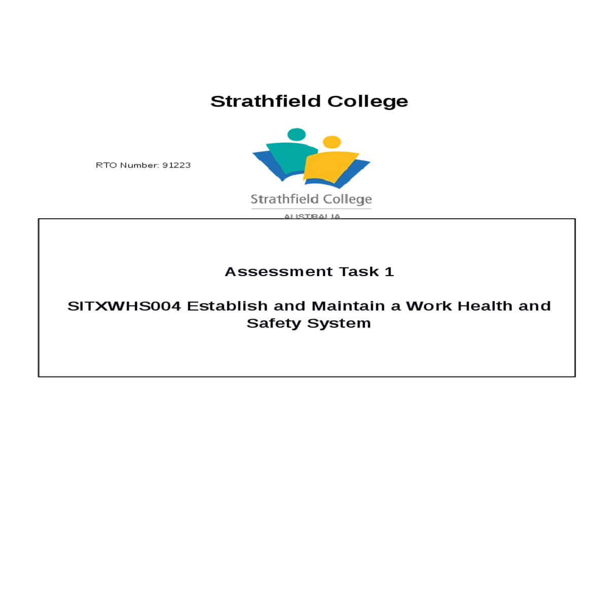 step monitoring and reviewing assessment task