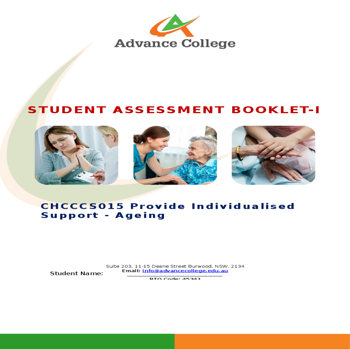 you will find assessment task cover sheet