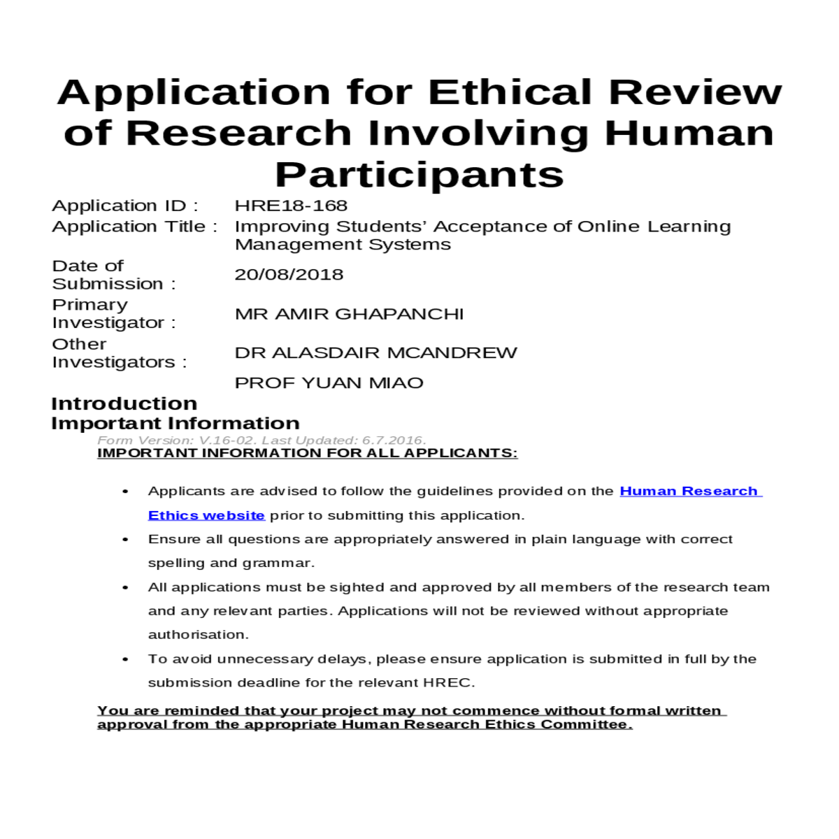 click the action tab above the lefthand form navig