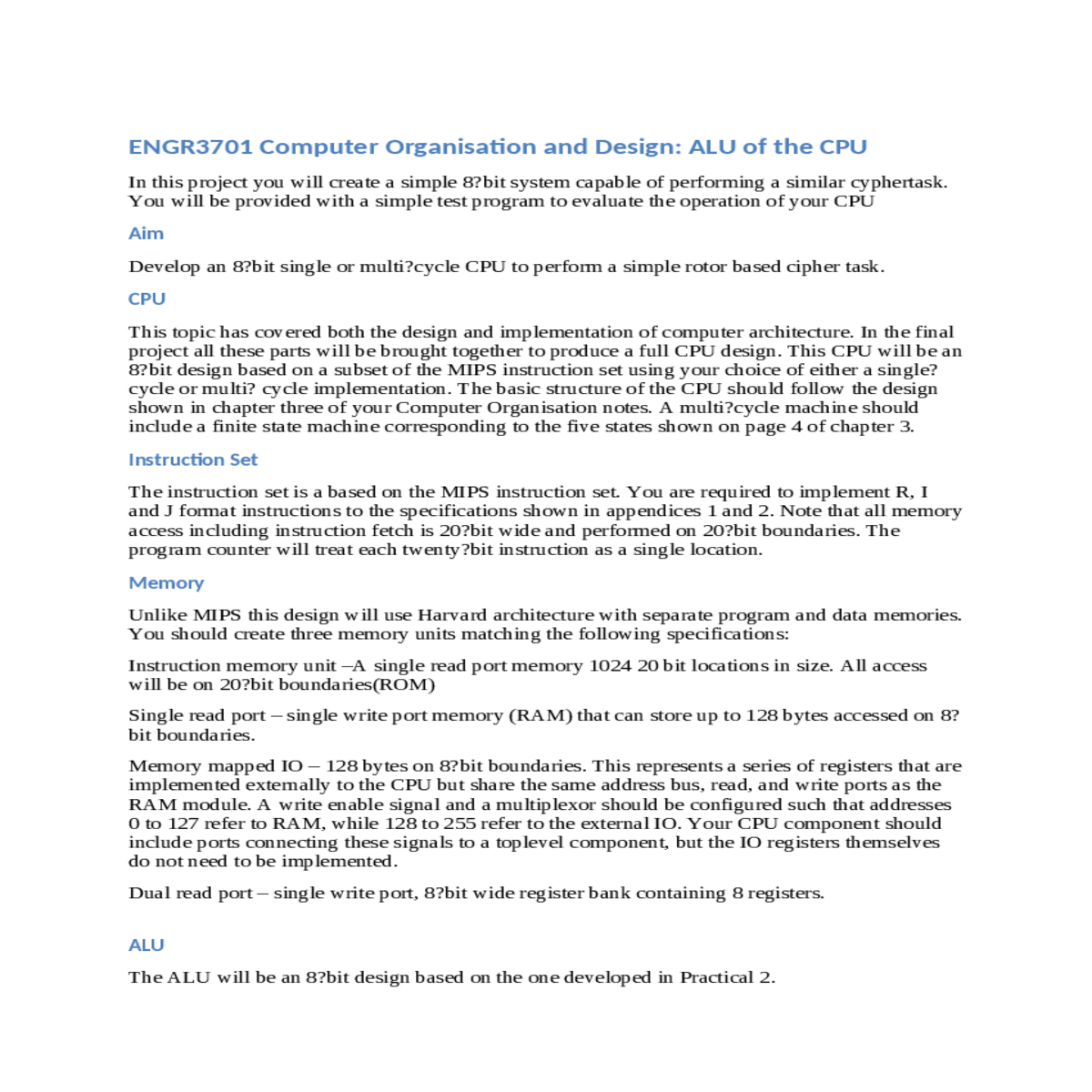 vhdl code for a simple alu