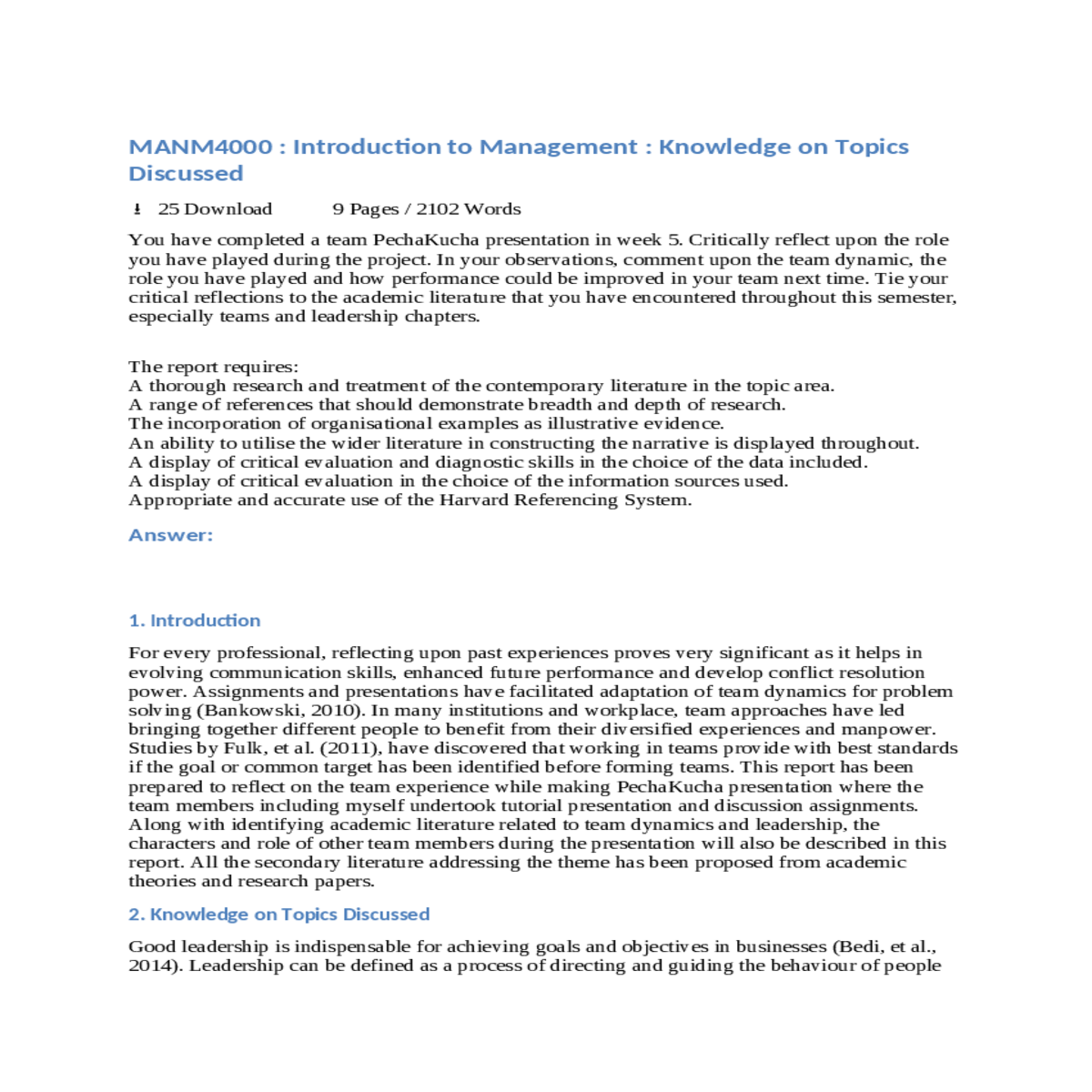 3 critical reflection on my presentation and team 