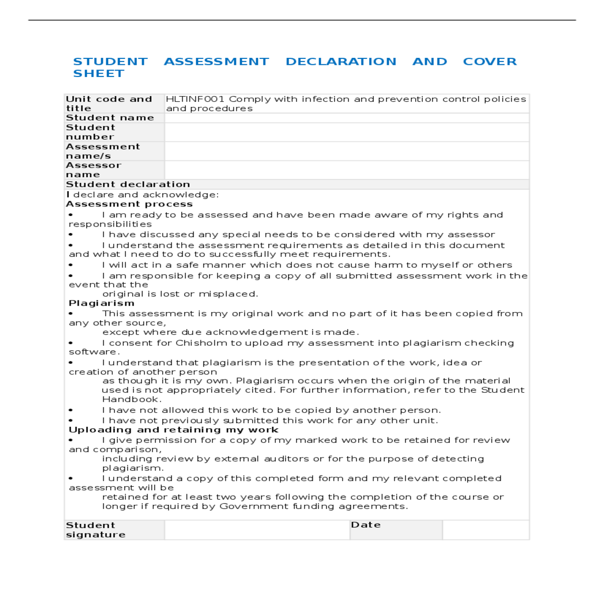 associated risk and preferred control measure for 