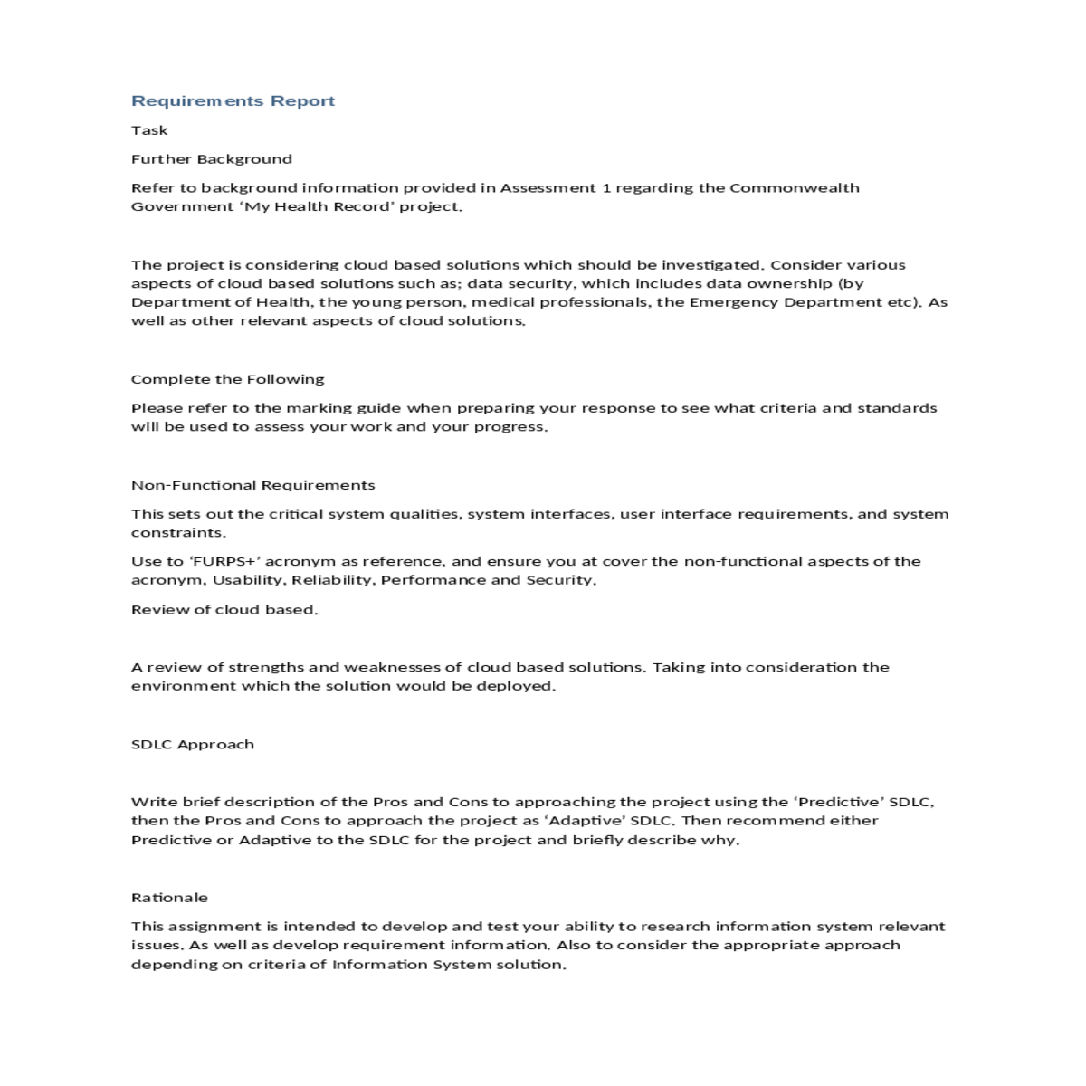 then the pros and cons approach the project adapti