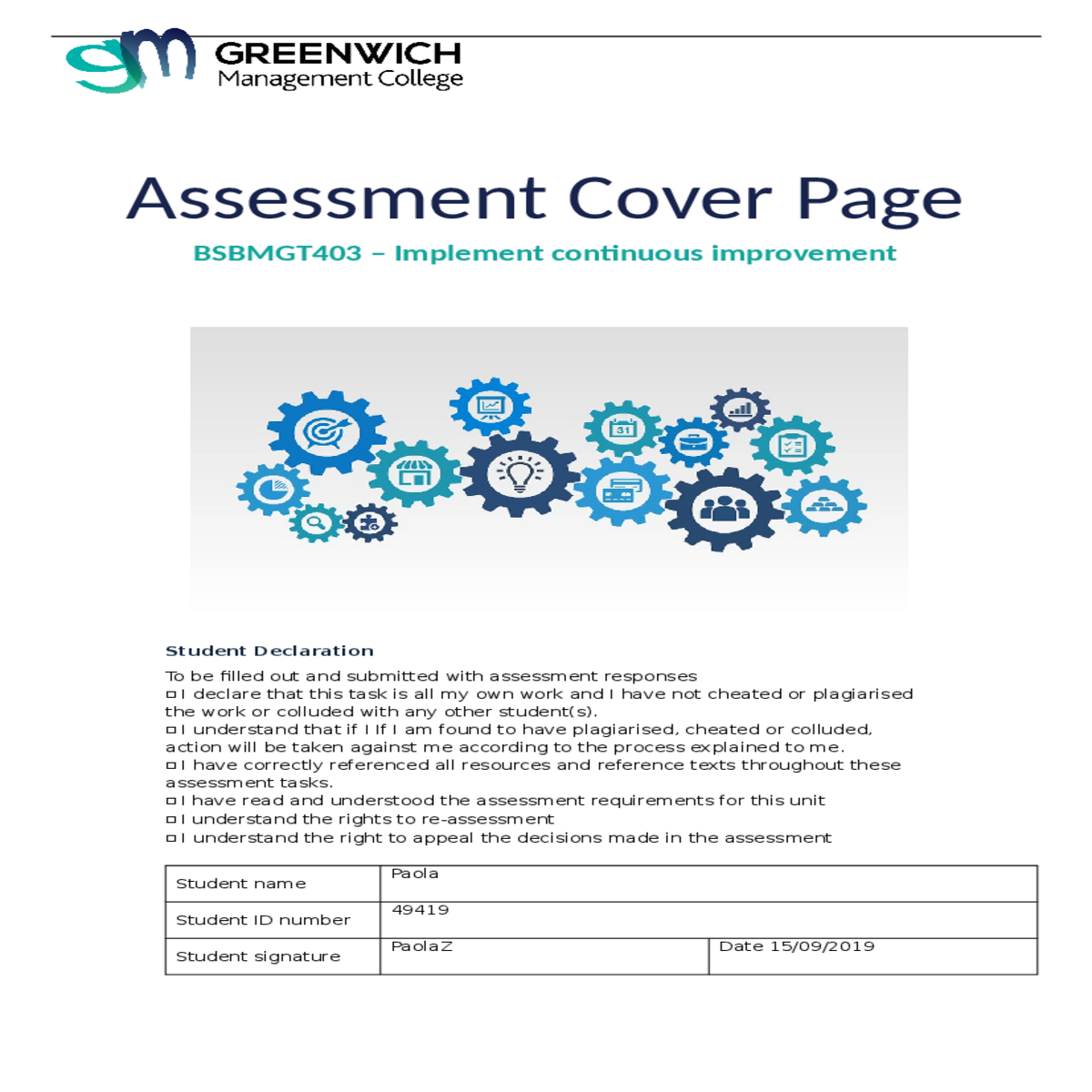 identify the types services the customer needs