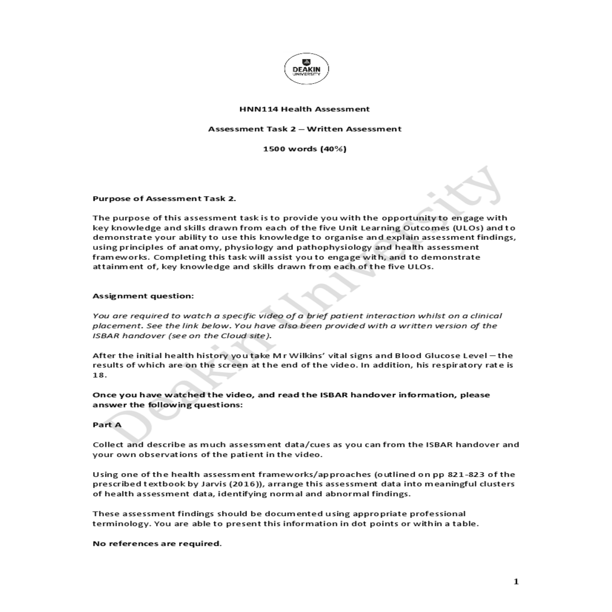 physiology and pathophysiology and health assessme