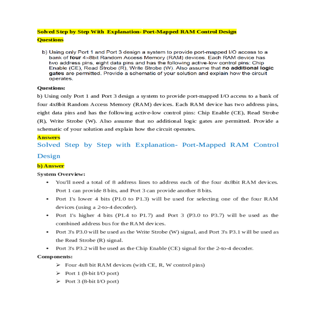 these are data lines this the output the address d