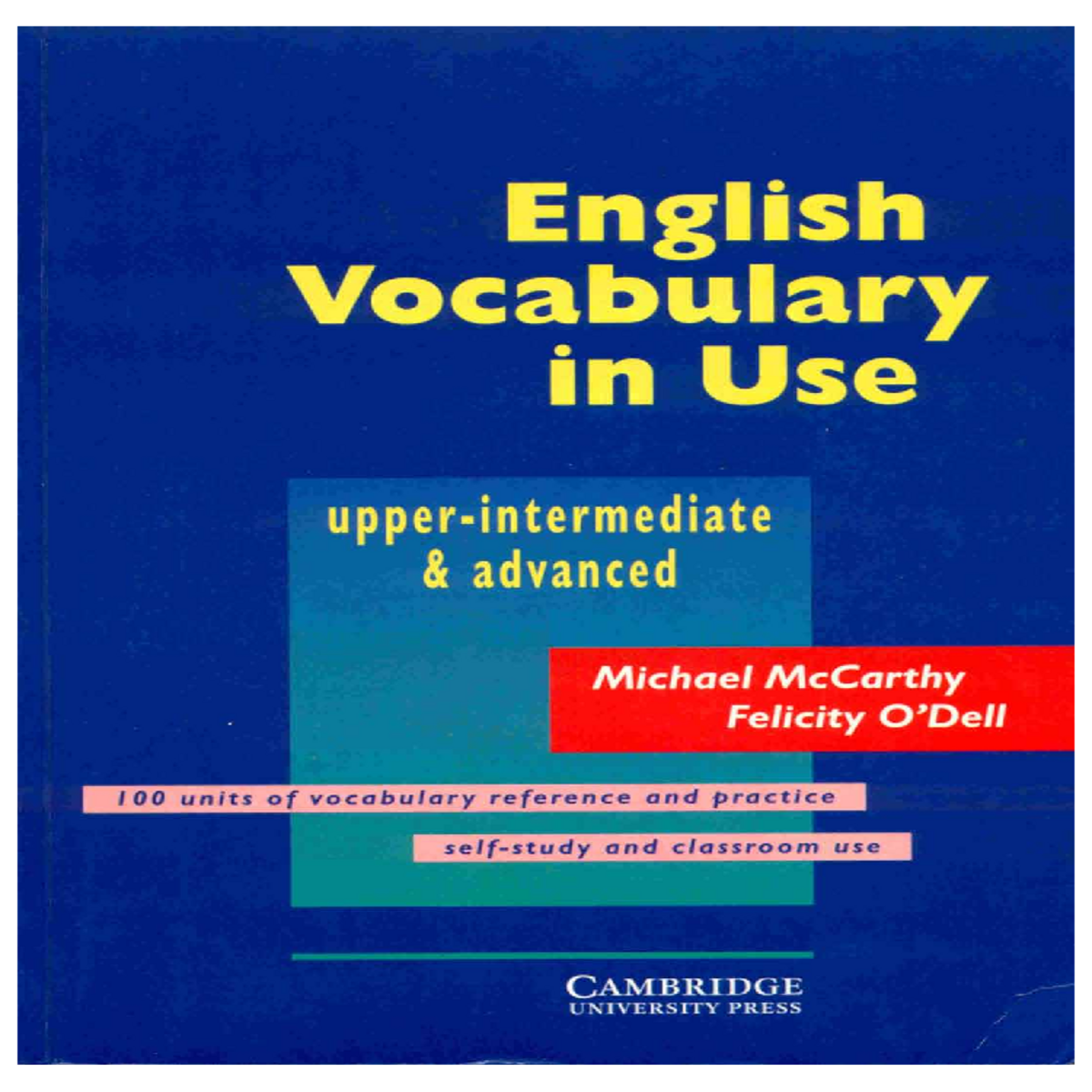 Cambridge  English Vocabulary in Use  UppAdvancedp