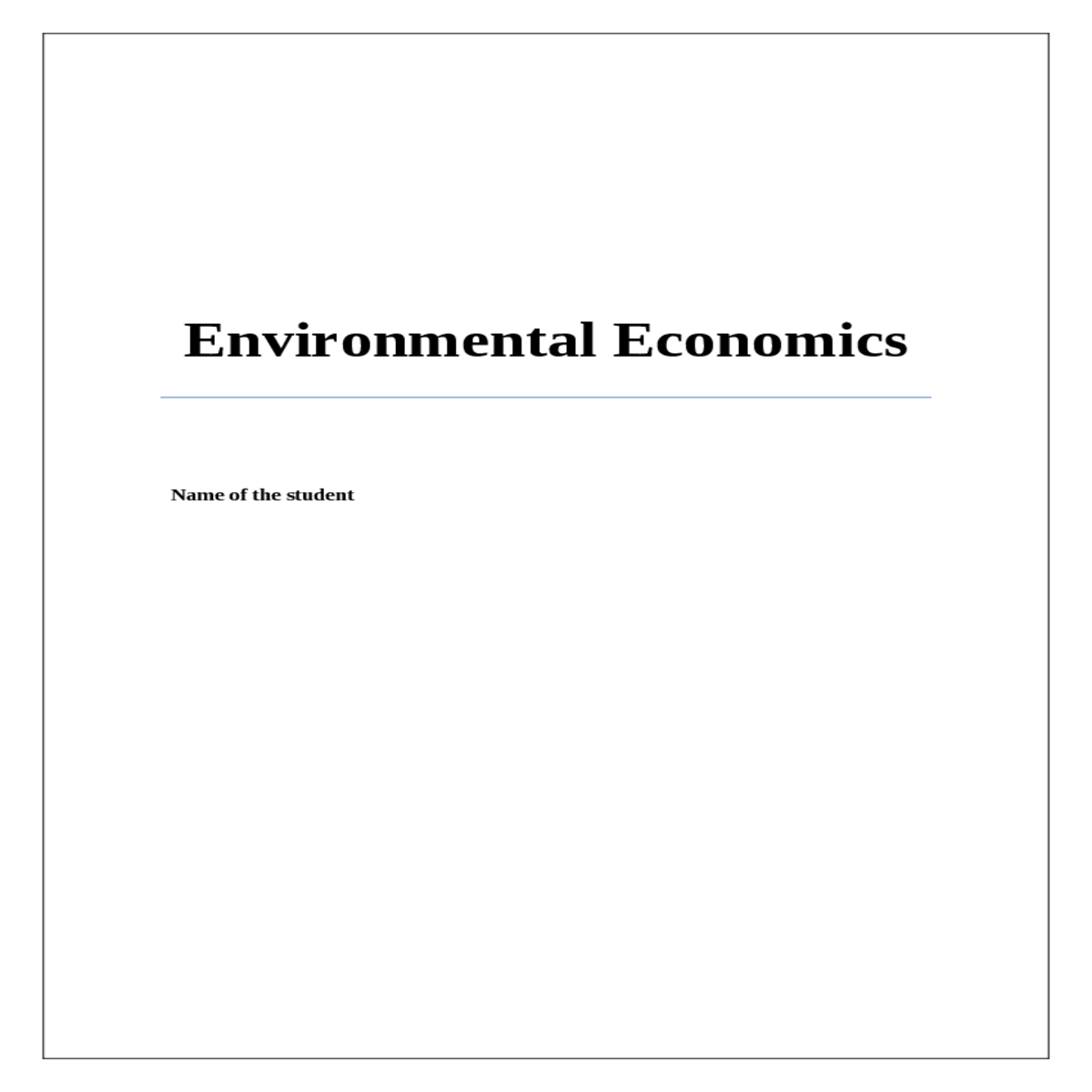 types of market failures