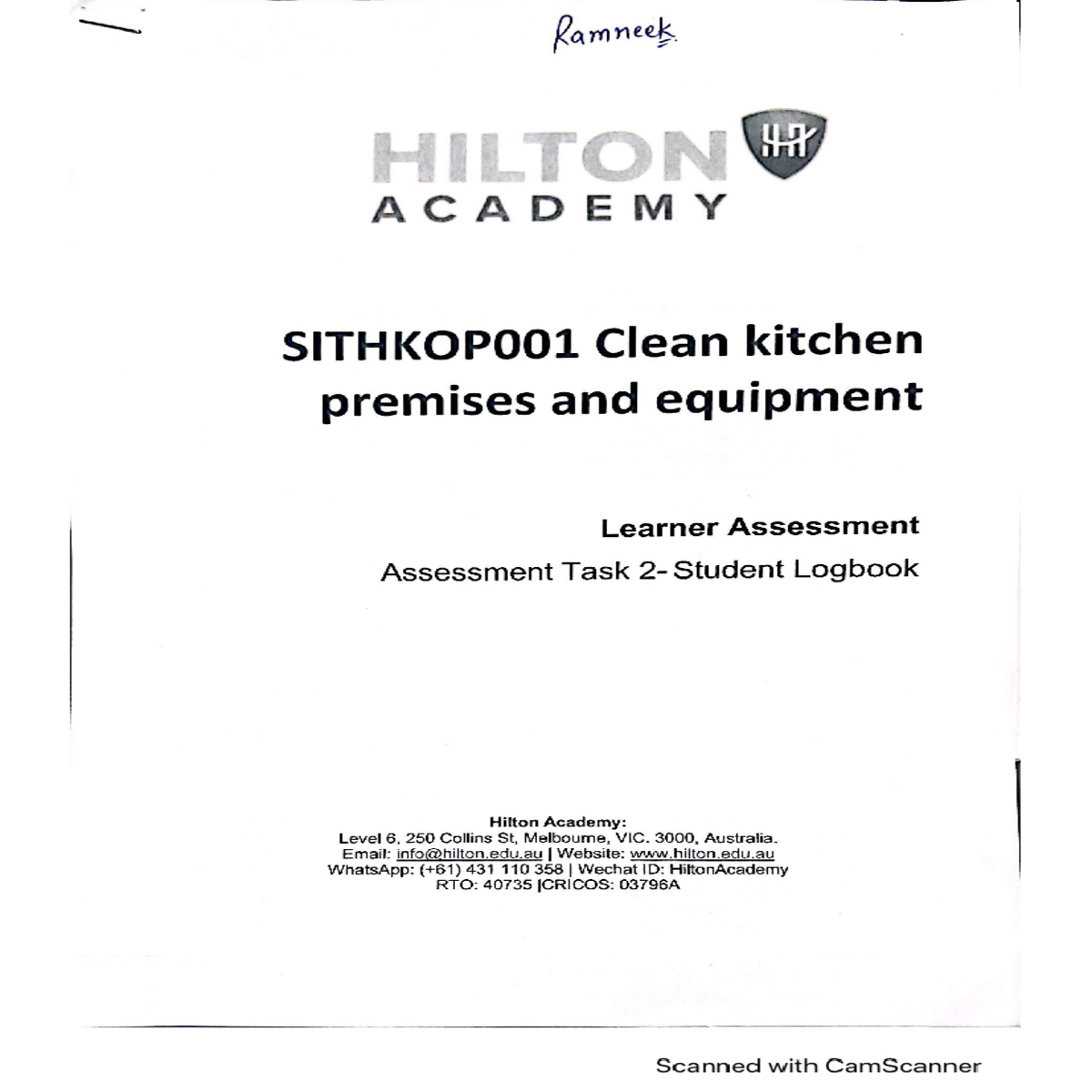 Cleankitchenpremisesandequipmentpdfpdf