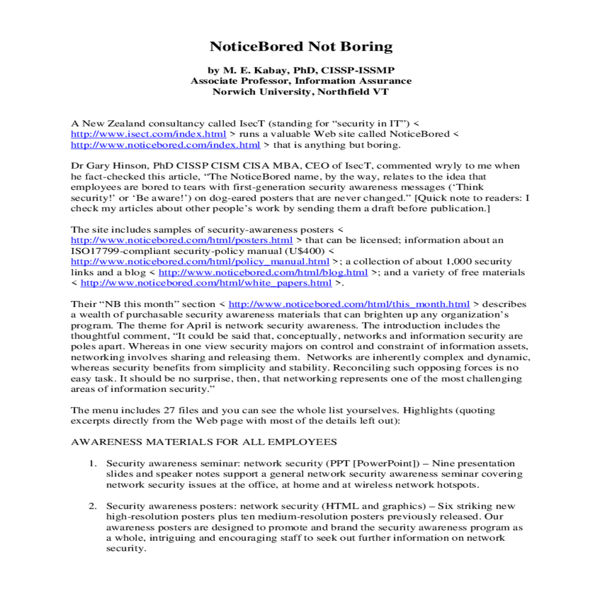 visually representing network security issues the 