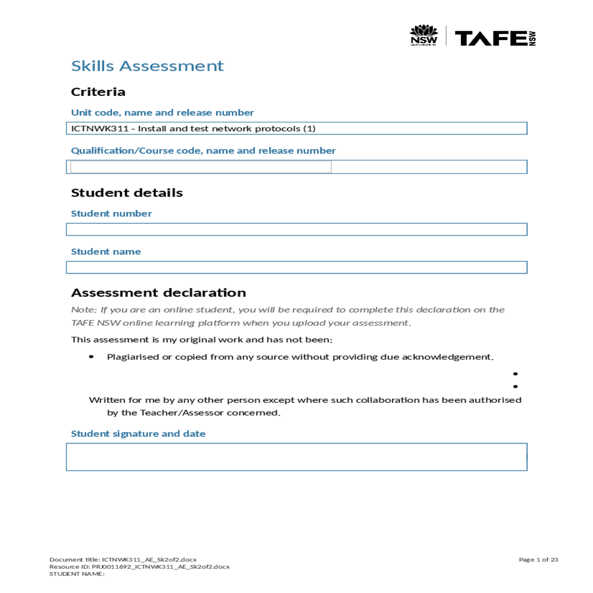 ultimo nsw tafe nsw rto provider number
